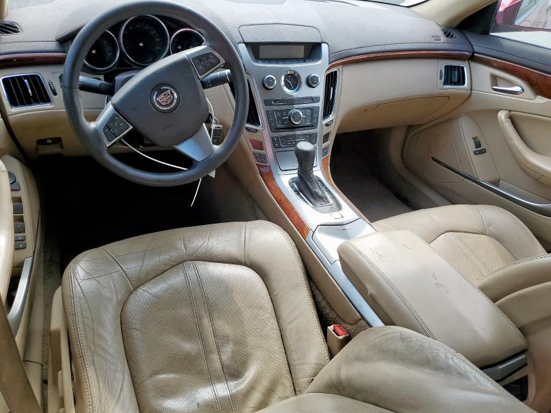 1G6DF577890163981 - 2009 CADILLAC CTS RED photo 8