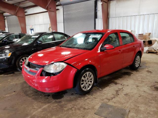 1G1AT58H497292770 - 2009 CHEVROLET COBALT LT RED photo 1