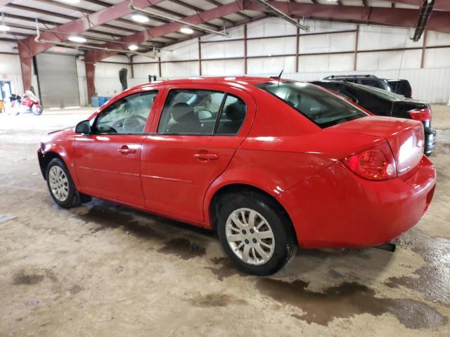 1G1AT58H497292770 - 2009 CHEVROLET COBALT LT RED photo 2