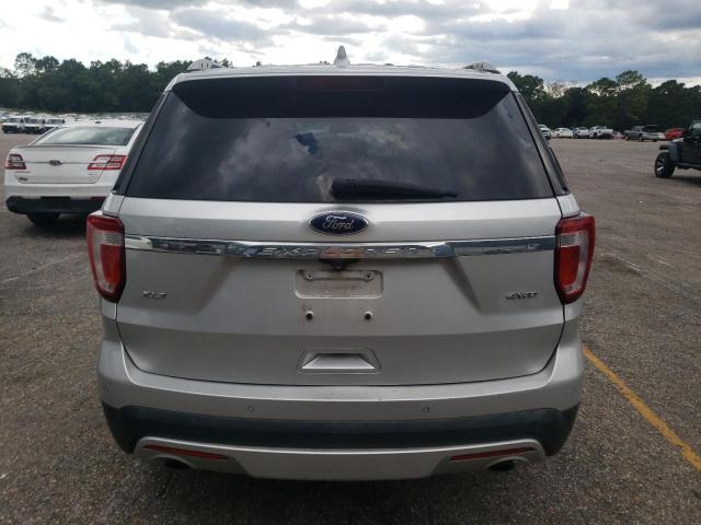 1FM5K8D82GGA37868 - 2016 FORD EXPLORER XLT Gümüş fotoğraf 6
