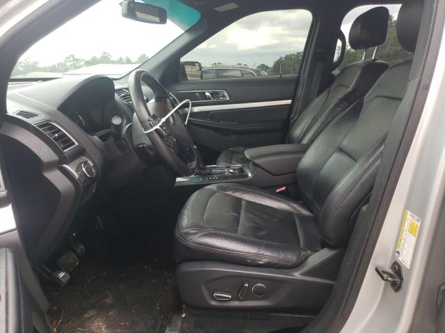 1FM5K8D82GGA37868 - 2016 FORD EXPLORER XLT Gümüş fotoğraf 7