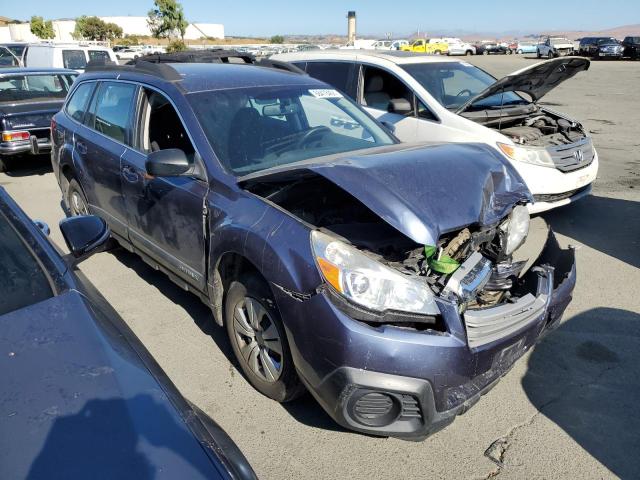 4S4BRBAC2E3283053 - 2014 SUBARU OUTBACK 2.5I BLUE photo 4