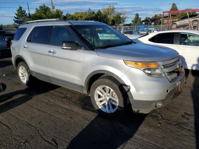 1FM5K8D83DGC41381 - 2013 FORD EXPLORER XLT SILVER photo 4