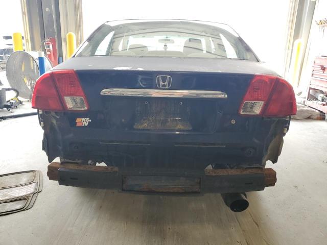 2HGES25852H604864 - 2002 HONDA CIVIC EX BLUE photo 6