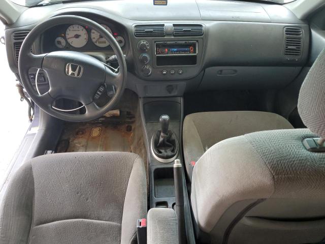 2HGES25852H604864 - 2002 HONDA CIVIC EX BLUE photo 8