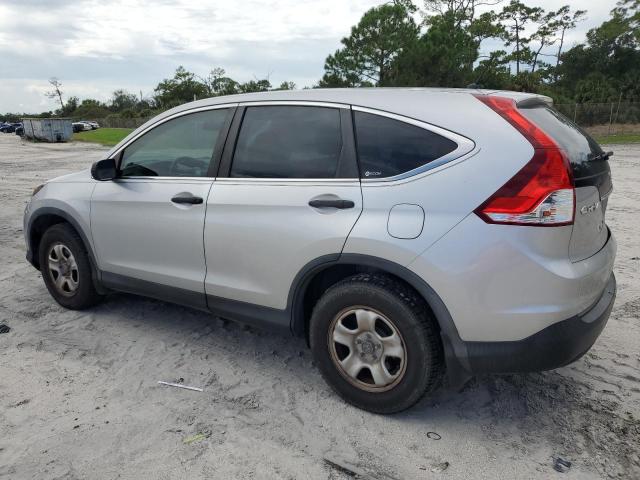 5J6RM3H38CL032526 - 2012 HONDA CR-V LX SILVER photo 2