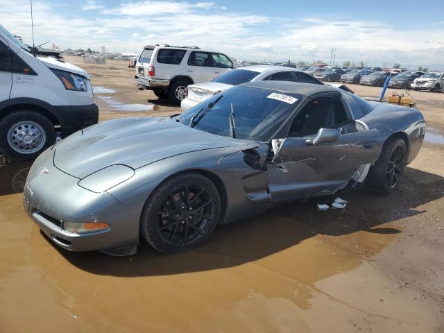 1G1YY22G635114652 - 2003 CHEVROLET CORVETTE GRAY photo 1