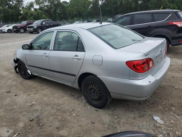 2T1BR32E67C816638 - 2007 TOYOTA COROLLA CE SILVER photo 2