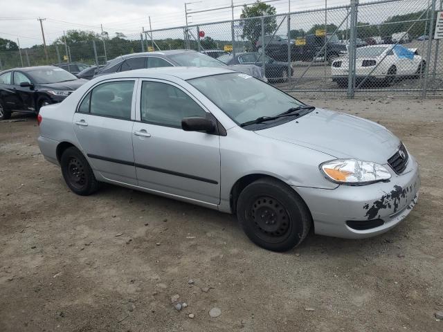 2T1BR32E67C816638 - 2007 TOYOTA COROLLA CE SILVER photo 4