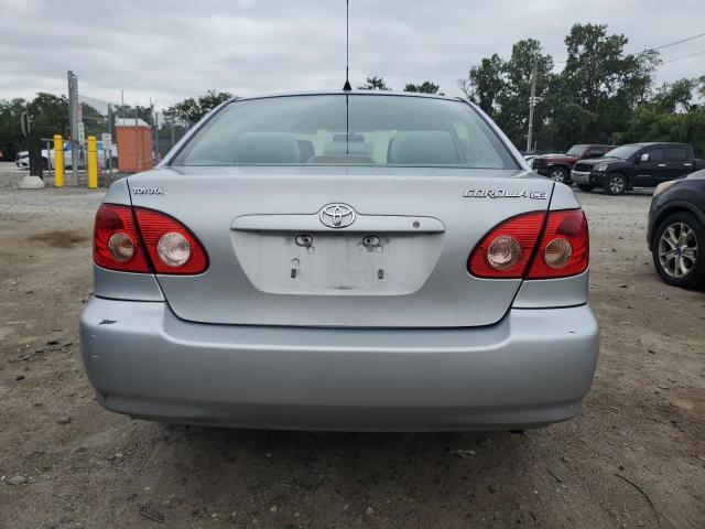 2T1BR32E67C816638 - 2007 TOYOTA COROLLA CE SILVER photo 6
