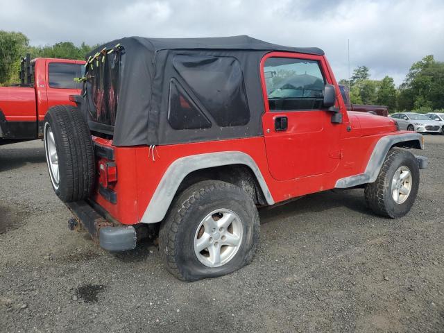 1J4FA39S84P763579 - 2004 JEEP WRANGLER X 红色 照片 3
