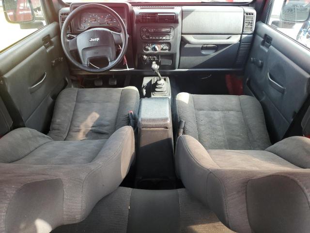 1J4FA39S84P763579 - 2004 JEEP WRANGLER X 红色 照片 8