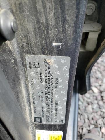 KL8CD6SA4MC718805 - 2021 CHEVROLET SPARK 1LT GRAY photo 12