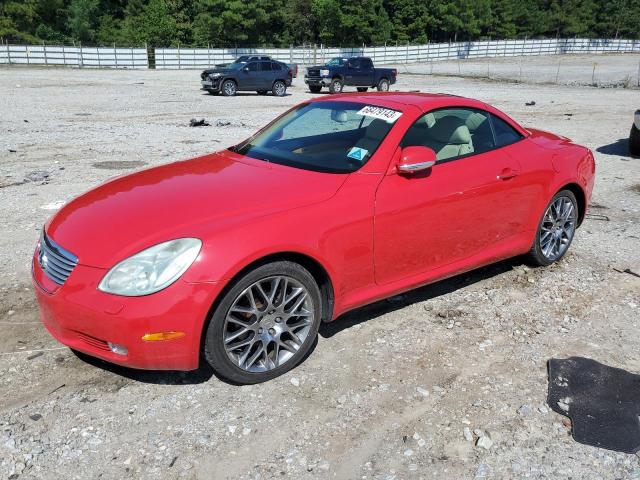 JTHFN48Y920015921 - 2001 LEXUS SC 430 RED photo 1