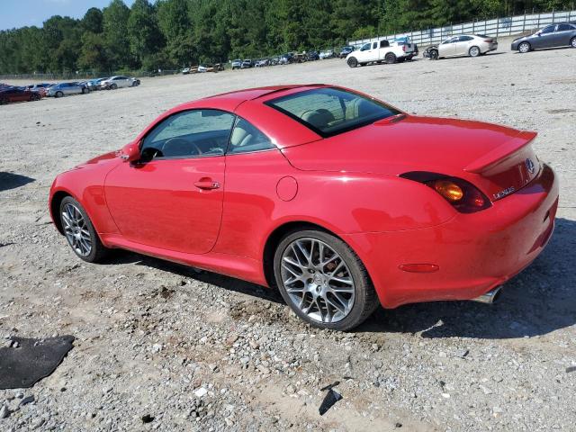 JTHFN48Y920015921 - 2001 LEXUS SC 430 RED photo 2