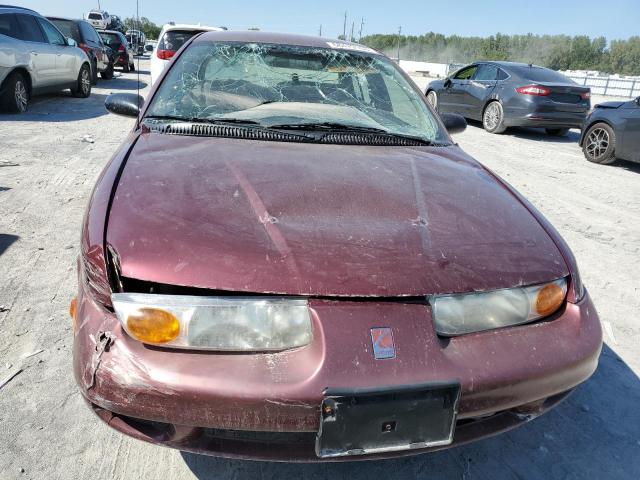 1G8ZK52711Z336627 - 2001 SATURN SL2 BURGUNDY photo 5