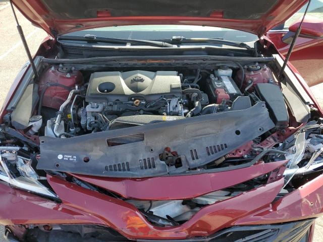 4T1B11HK6KU290012 - 2019 TOYOTA CAMRY L MAROON photo 11