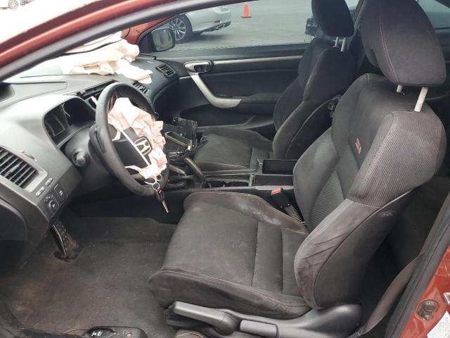 2HGFG21559H700778 - 2009 HONDA CIVIC SI ORANGE photo 7