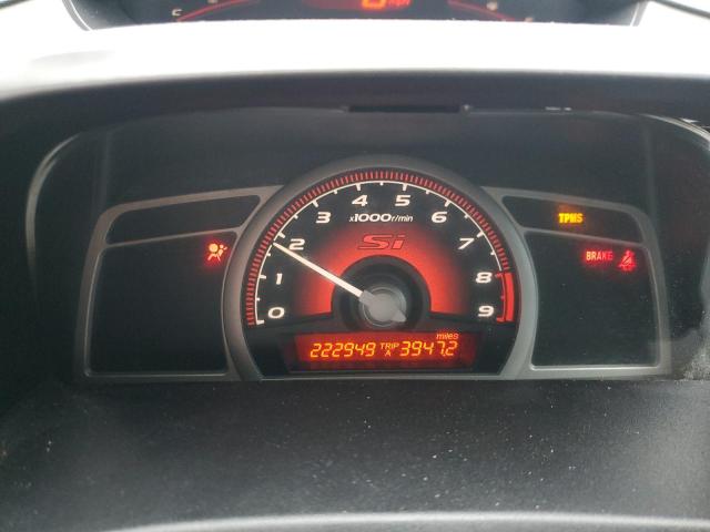 2HGFG21559H700778 - 2009 HONDA CIVIC SI ORANGE photo 9