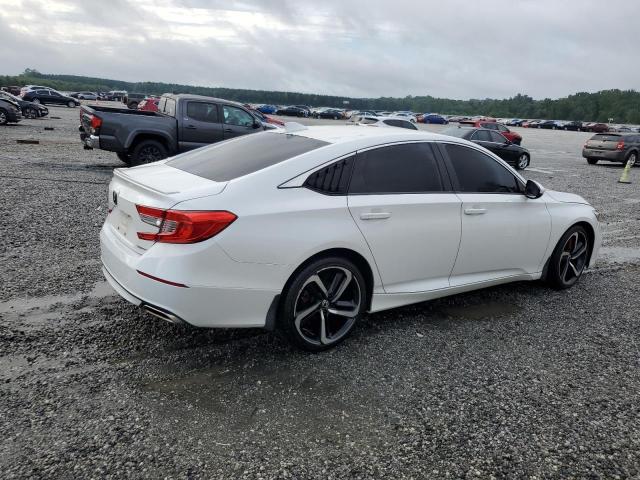 1HGCV1F31KA128137 - 2019 HONDA ACCORD SPORT WHITE photo 3