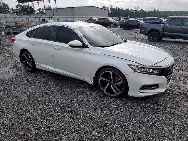 1HGCV1F31KA128137 - 2019 HONDA ACCORD SPORT WHITE photo 4