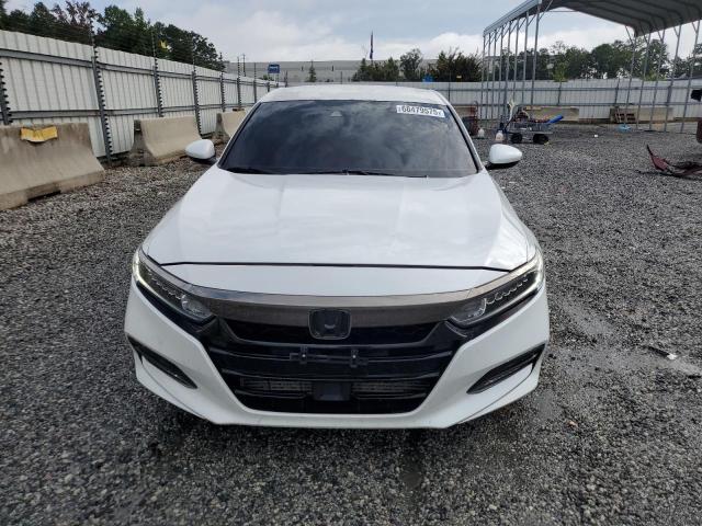 1HGCV1F31KA128137 - 2019 HONDA ACCORD SPORT WHITE photo 5