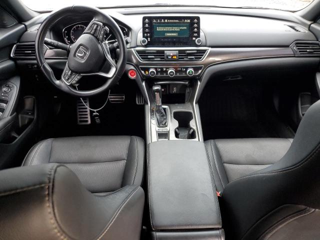 1HGCV1F31KA128137 - 2019 HONDA ACCORD SPORT WHITE photo 8