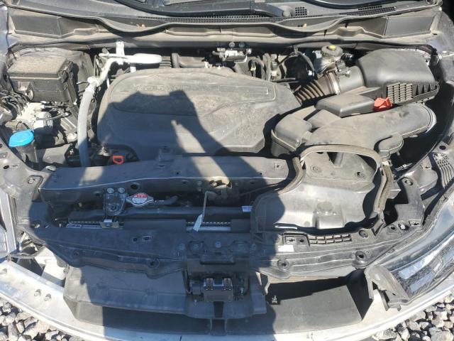 5FNRL6H81RB001443 - 2024 HONDA ODYSSEY TOURING GRAY photo 12