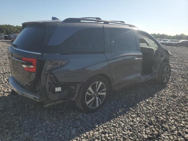 5FNRL6H81RB001443 - 2024 HONDA ODYSSEY TOURING GRAY photo 3