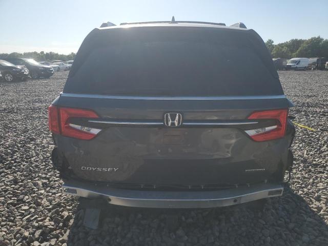5FNRL6H81RB001443 - 2024 HONDA ODYSSEY TOURING GRAY photo 6