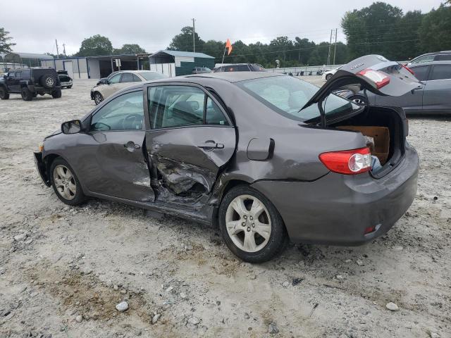 5YFBU4EE1DP160313 - 2013 TOYOTA COROLLA BASE Մոխրագույն լուսանկար 2