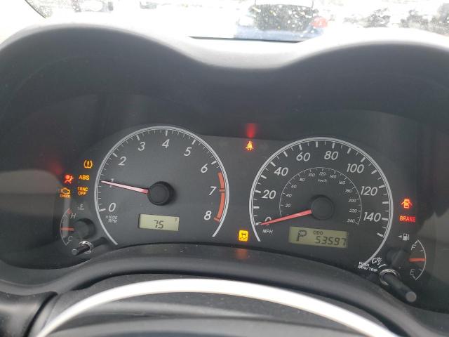 5YFBU4EE1DP160313 - 2013 TOYOTA COROLLA BASE Մոխրագույն լուսանկար 9