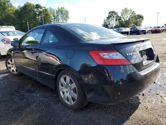 2HGFG12689H524097 - 2009 HONDA CIVIC LX BLACK photo 2