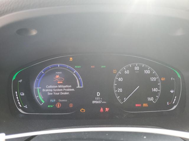 19XZE4F53NE007641 - 2022 HONDA INSIGHT EX WHITE photo 9