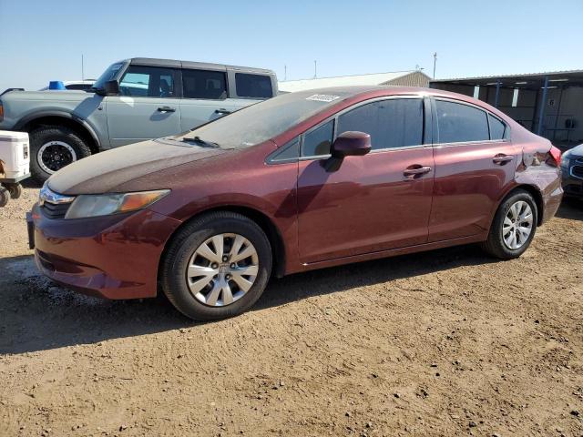 2012 HONDA CIVIC LX, 