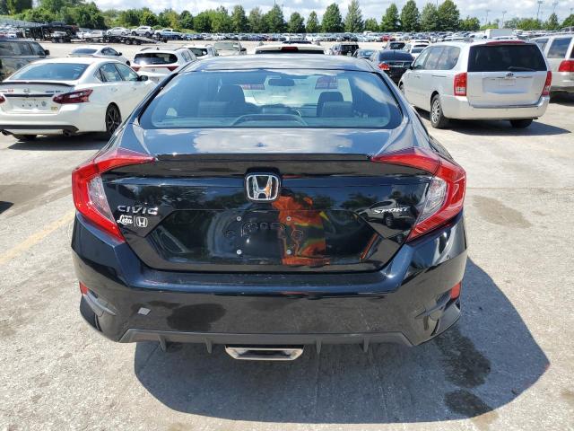 2HGFC2F82MH531424 - 2021 HONDA CIVIC SPORT Чорний фото 6