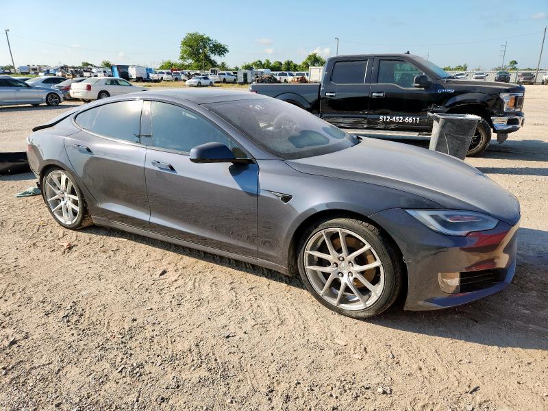 5YJSA1E21JF282917 - 2018 TESLA MODEL S Сұр фото 4