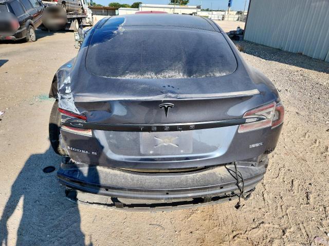5YJSA1E21JF282917 - 2018 TESLA MODEL S Сұр фото 6