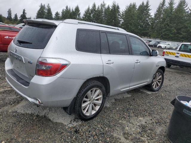 JTEEW44A282025332 - 2008 TOYOTA HIGHLANDER HYBRID LIMITED SILVER photo 3