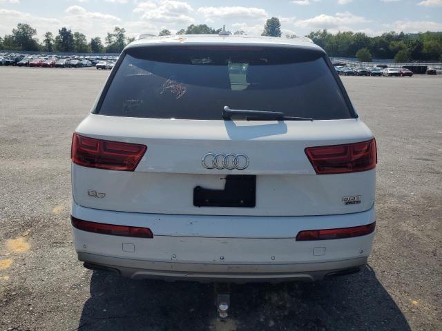 WA1LAAF79JD033460 - 2018 AUDI Q7 PREMIUM PLUS Biały zdjęcie 6