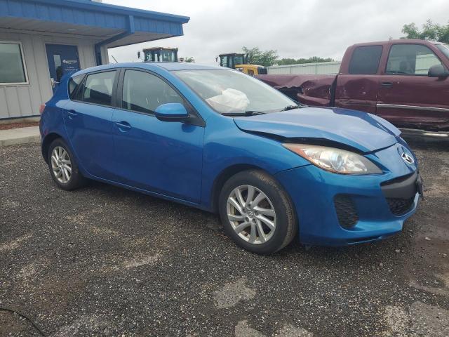 JM1BL1L79C1623663 - 2012 MAZDA 3 I ლურჯი ფოტო 4