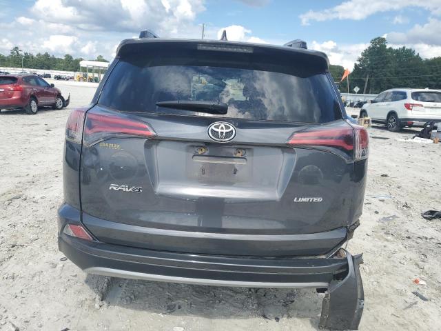 2T3YFREV2JW506257 - 2018 TOYOTA RAV4 LIMITED Մոխրագույն լուսանկար 6