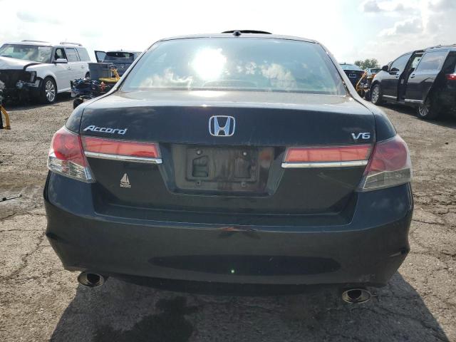 1HGCP3F83CA009959 - 2012 HONDA ACCORD EXL BLACK photo 6