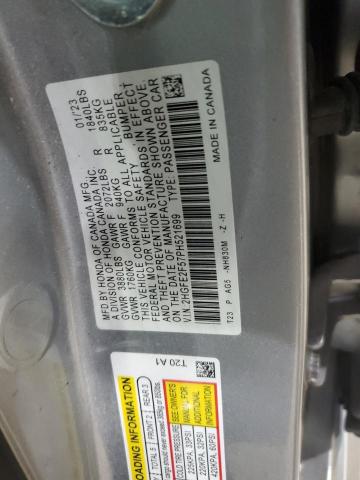 2HGFE2F57PH521699 - 2023 HONDA CIVIC SPORT 银色 照片 13