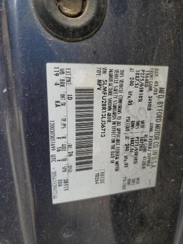 5LMFU28R13LJ36713 - 2003 LINCOLN NAVIGATOR 蓝色 照片 13