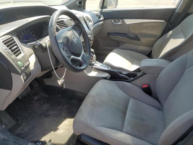 2HGFB2F57FH012011 - 2015 HONDA CIVIC LX RED photo 7