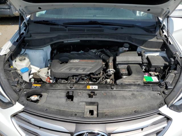 5XYZWDLAXHG502604 - 2017 HYUNDAI SANTA FE SPORT WHITE photo 12