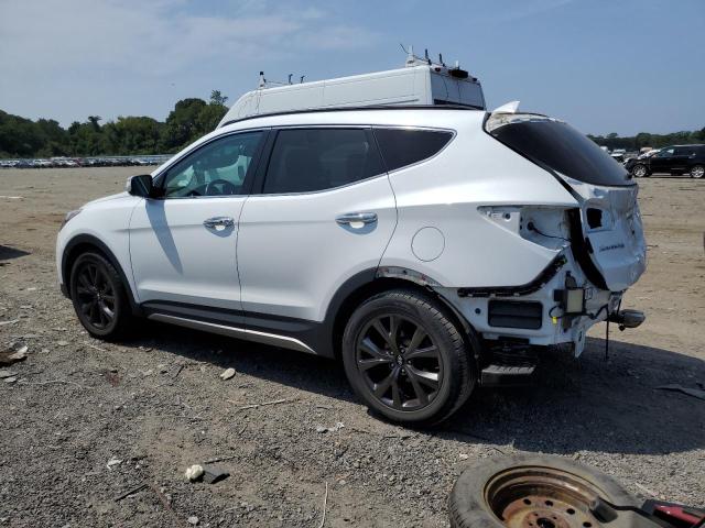5XYZWDLAXHG502604 - 2017 HYUNDAI SANTA FE SPORT WHITE photo 2