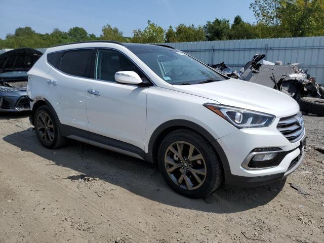 5XYZWDLAXHG502604 - 2017 HYUNDAI SANTA FE SPORT WHITE photo 4