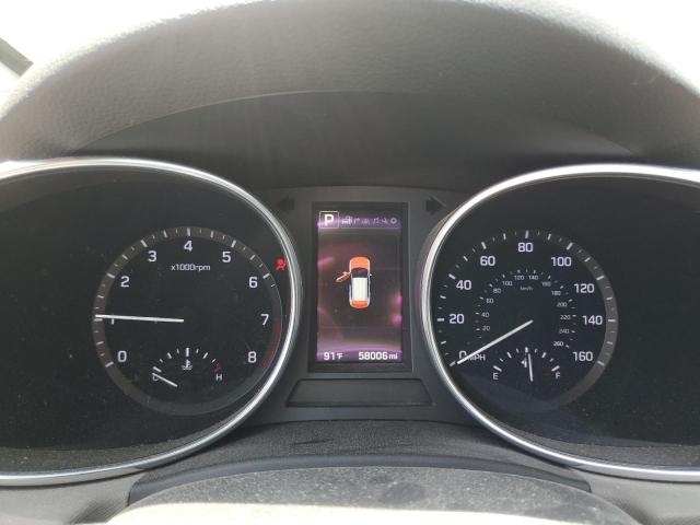 5XYZWDLAXHG502604 - 2017 HYUNDAI SANTA FE SPORT WHITE photo 9